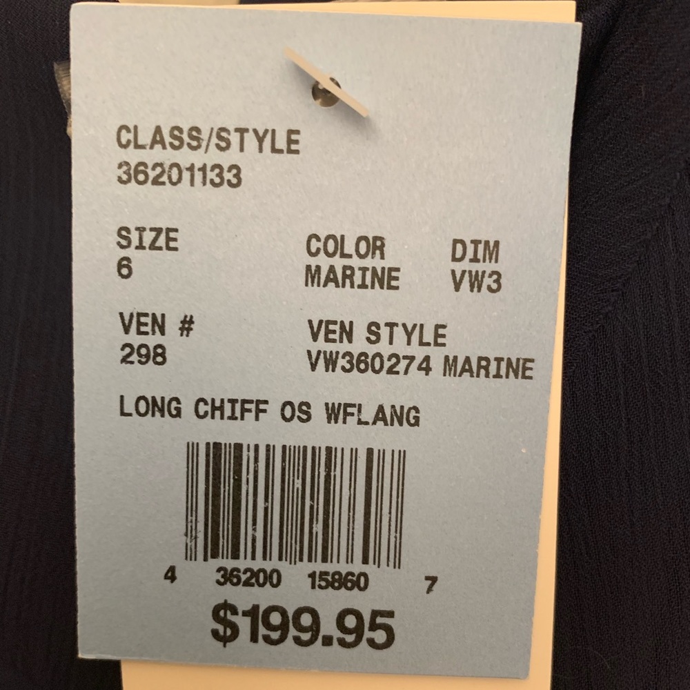 NWT Vera Wang Bridesmaid/formal dress - Picture 2 of 2